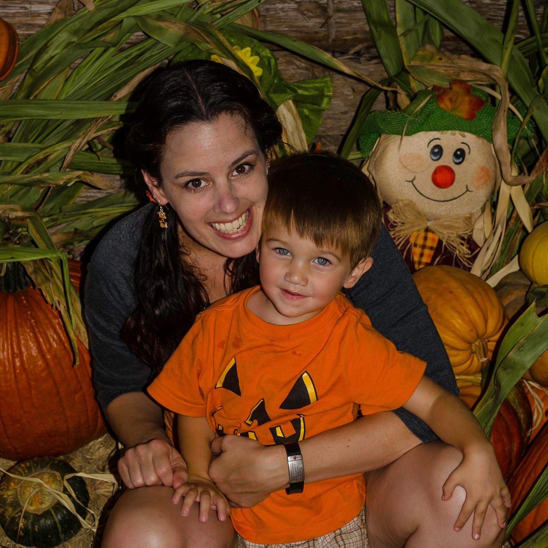 Tiffany and son Bradley